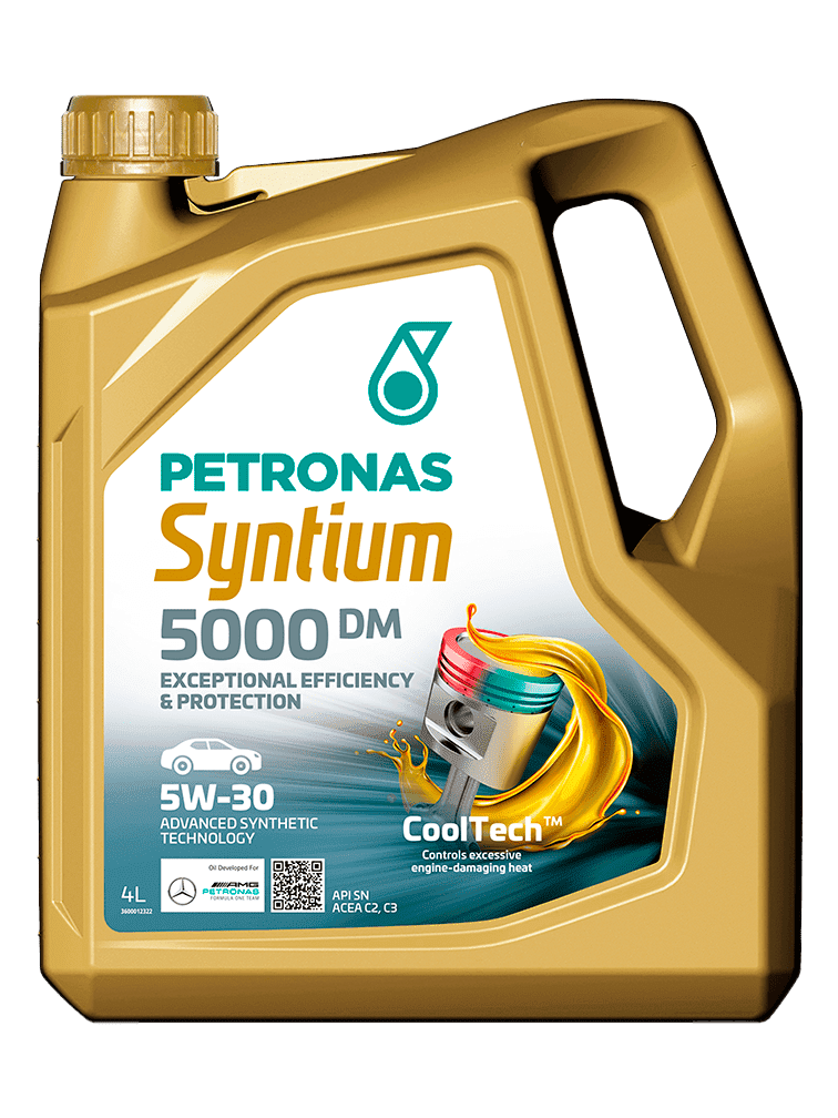 Масло Petronas на производстве