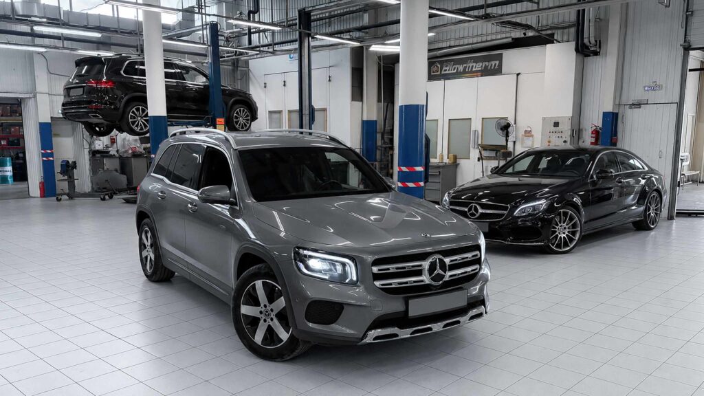 Mercedes GLB 220d X247 приехал на ТО-B