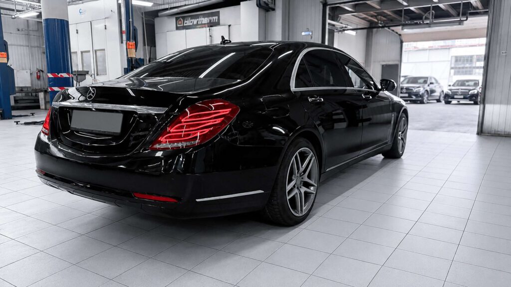 S 350d W222 - мойка радиаторов в Юнион Моторс