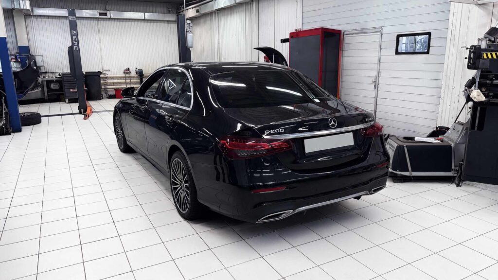 Mercedes E 200 4MATIC W213 с двигателем M264 на ТО-A в Юнион Моторс