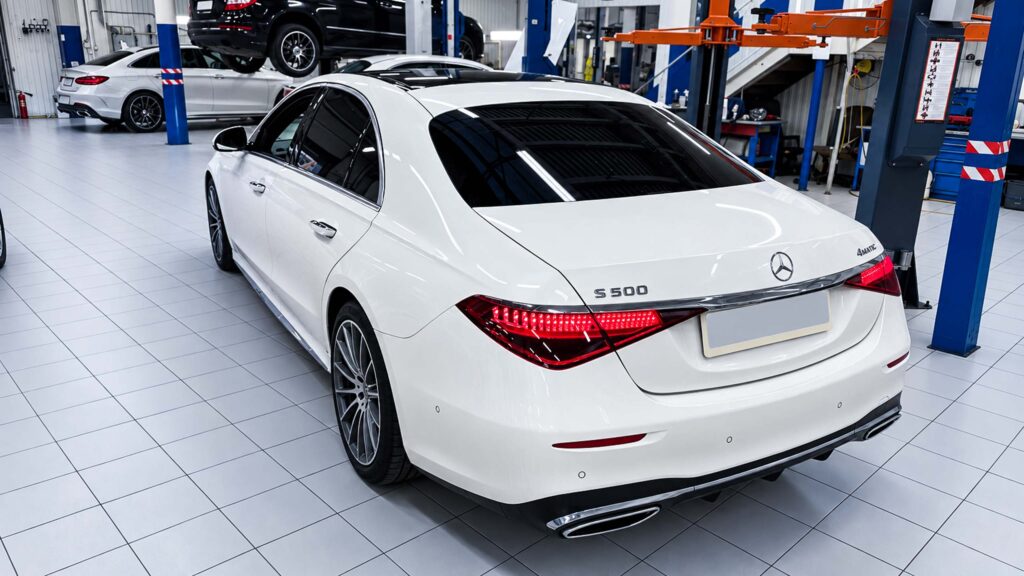 Межсервисная замена масла Mercedes S 500 4MATIC W223