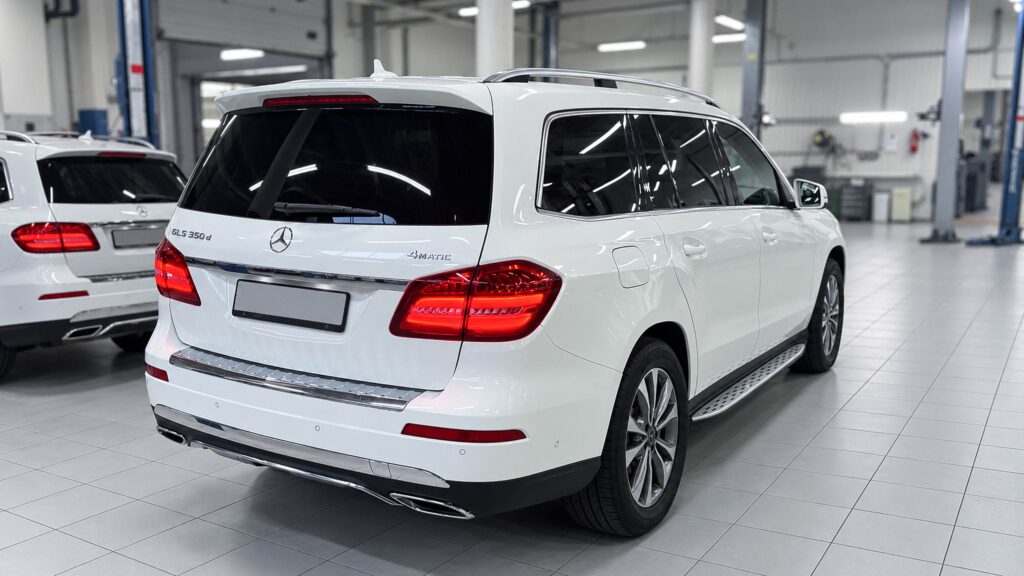 Mercedes GLS 350d X166 приехал на ТО-B