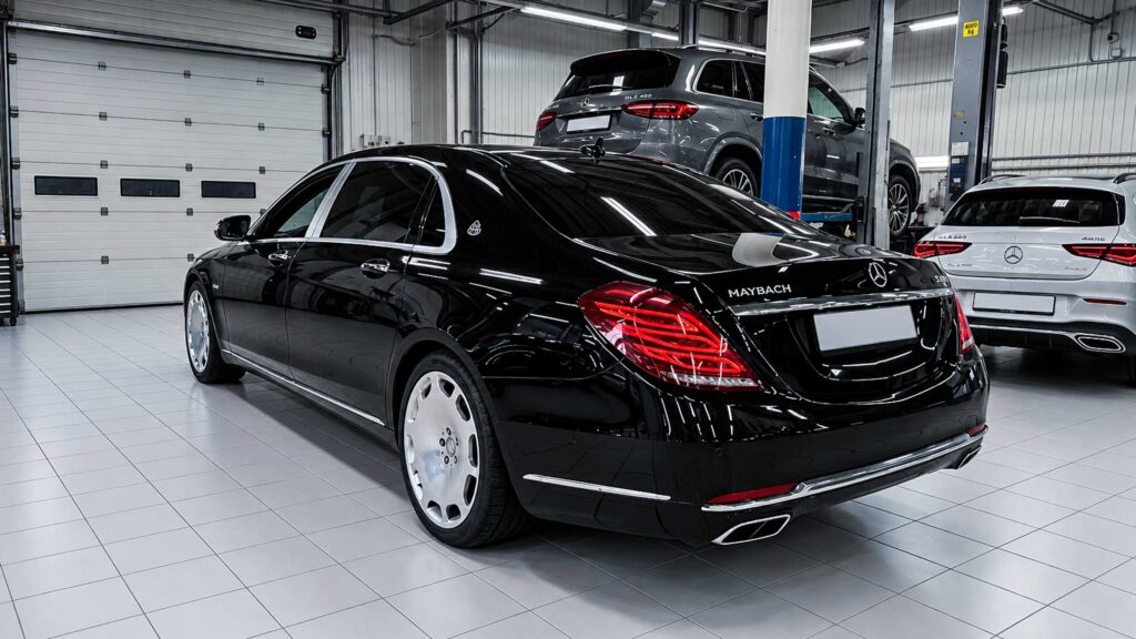 Mercedes S 400 W222 приехал на ремонт