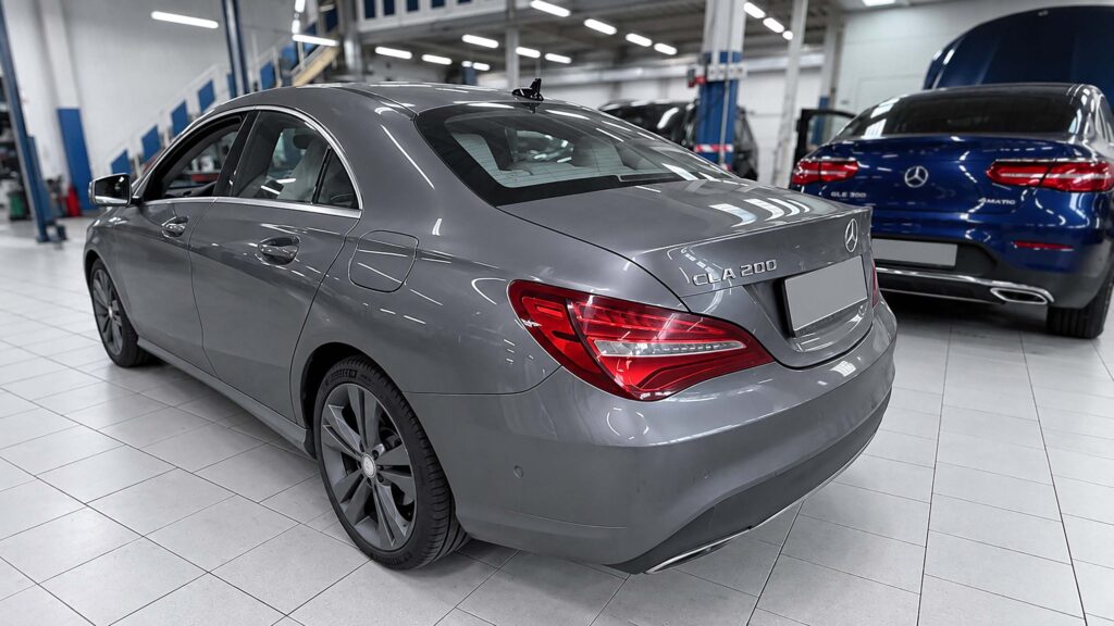 Mercedes CLA 200 C117 приехал на плановое ТО-А