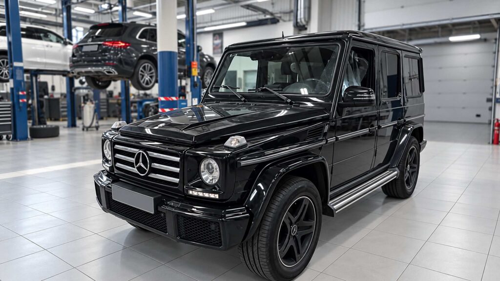 ТО-B Mercedes G 350d W463 дизель OM642